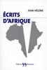 Ecrits d'Afrique - Hélène, Jean
