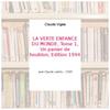 LA VERTE ENFANCE DU MONDE. Tome 1, Un panier de houblon, Edition 1994 - Claude Vigée