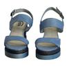 Sandales compensées bleues - 226 - Pointure 39