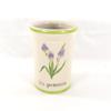 Vase en céramique 'Iris germanica' / Décor botanique - Klorane 