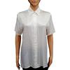 Silk & Cashmere T S chemise en soie écrue Neuf & étiquette