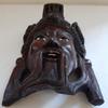  Masque asiatique chinois, ancien en bois de rose sculpté. Début XX -ème siècle - Photo 3
