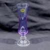 Petit vase violet en cristal - Cristal d'Arques  - Photo 2