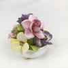  Composition florale fine bone china Crown Staffordshire  - Photo 1
