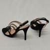 Sandales à talons - oppus - noir - 10 cm - total cuir - chaussures - dessus cuir - doublure cuir - sous pied cuir - avec la boîte - - OPPUS 38 - Photo 4