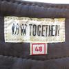 Jupe - Vintage - Cuir - Together - Coupe droite - 48 - Photo 3