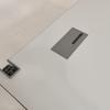 Bureau blanc Steelcase L160 avec goulotte  - Photo 1