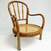 Petite chaise bistrot J & J Kohn - canée et bois courbée - Photo 0