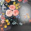 Tableau les fleurs d'après Brueghel de velours - P.V LEVY  - Photo 4