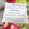 Tote Bag - Produit artisanal - Fait main - Made in France  - Photo 3