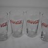 4 Anciens petits verres Coca-Cola - 10cm - Photo 0