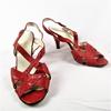 chaussures sandales rouge- Salamander- P.37.5 - Photo 0