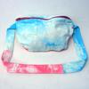 Sac banane toile Tie and Die Rose et turquoise 100% upcyclé - Photo 0