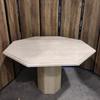 Table octogonale en marbre   - Photo 0