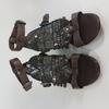 Sandales compensées en cuir  - ASH - 40 - Photo 2