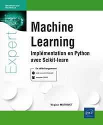 Machine Learning. Implémentation en Python avec Scikit-learn - Photo entière