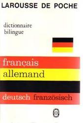 Dictionnaire larousse Français Allemand - Photo entière