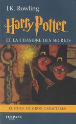 Harry Potter Tome 2 : Harry Potter et la chambre des secrets [EDITION EN GROS CARACTERES - Photo entière