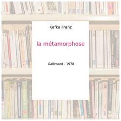la métamorphose - Kafka Franz - Photo entière