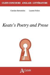 Keats's Poetry and Prose - Photo entière