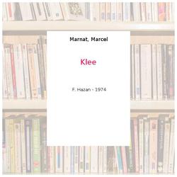 Klee - Marnat, Marcel - Photo entière