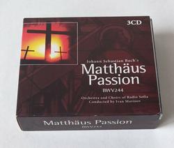 Bach Matthäus Passion BWV 244 - Radio Sofia - Ivan Marinov / 3 x CD / 2004 - Photo entière