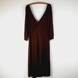 Robe longue marron - Alain Manoukian - T3 - Photo entière