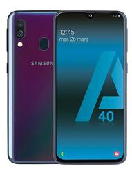 Samsung Galaxy A40 - 64 Go - État correct - Noir - Photo entière