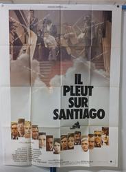 Affiche cinéma originale "IL PLEUT SUR SANTIAGO" 120x160 cm - Photo entière