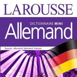 Dictionnaire mini français-allemand et allemand-français - Photo zoomée