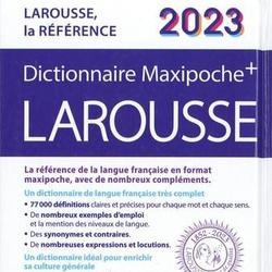 Dictionnaire Maxipoche + Larousse. Edition 2023 - Photo 1