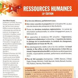 Ressources humaines. 18e édition - Photo 1