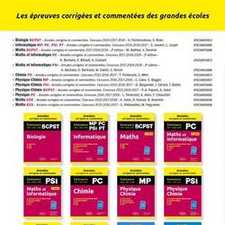 Maths et informatique MP. Concours commun 2017/2018/2019 Mines-Ponts, Centrale-Supélec, CCINP, 2e édition - Photo 1