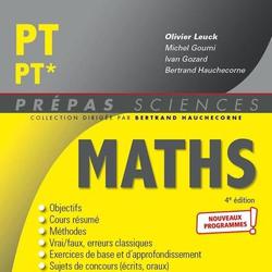 Mathématiques PT/PT*. 4e édition - Photo 0