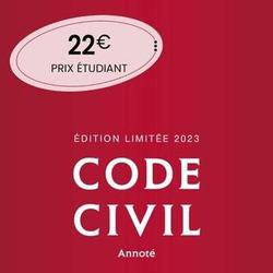 Code civil annoté. Edition limitée, Edition 2023 - Photo zoomée