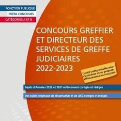 Concours Greffier et Directeur des services de greffe judiciaires. Edition 2022-2023 - Photo zoomée