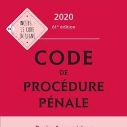 Code de procédure pénale annoté. Edition 2020 - Photo zoomée