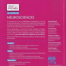 Le cours de neurosciences. Licence 3, master, santé, 2e édition - Photo 1