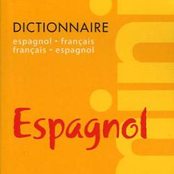 Mini dictionnaire espagnol-français et français-espagnol - Photo zoomée