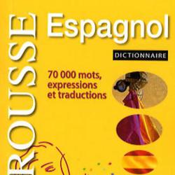 Mini dictionnaire français-espagnol et espagnol-français - Photo zoomée