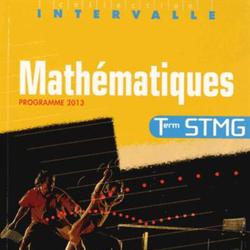 Mathématiques Tle STMG. Programme 2013 - Photo zoomée