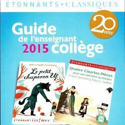 Guide de l'enseignant 2015 (collège) - Photo 0