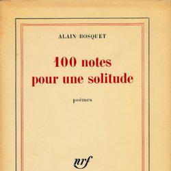 100 notes pour une solitude - Photo 1