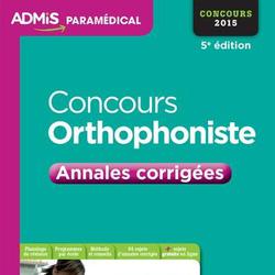 Concours orthophoniste. Annales corrigées, 5e édition - Photo zoomée