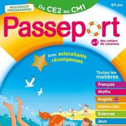 Passeport toutes les matières du CE2 au CM1 - Photo 0