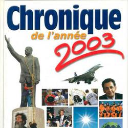 Chronique de l'année 2003 - Photo zoomée