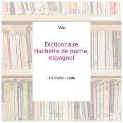 Dictionnaire de poche français-espagnol, espagnol-français - Photo zoomée