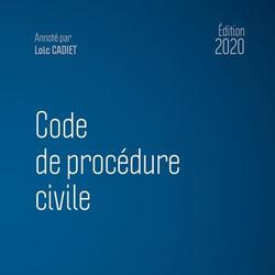 Code de Procédure civile. Edition 2020 - Photo zoomée