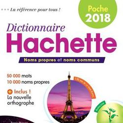 Dictionnaire Hachette encyclopédique de poche. 50 000 mots, Edition 2018 - Photo zoomée