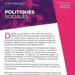 Politiques sociales mémo + QCM. Edition 2022 - Photo 1